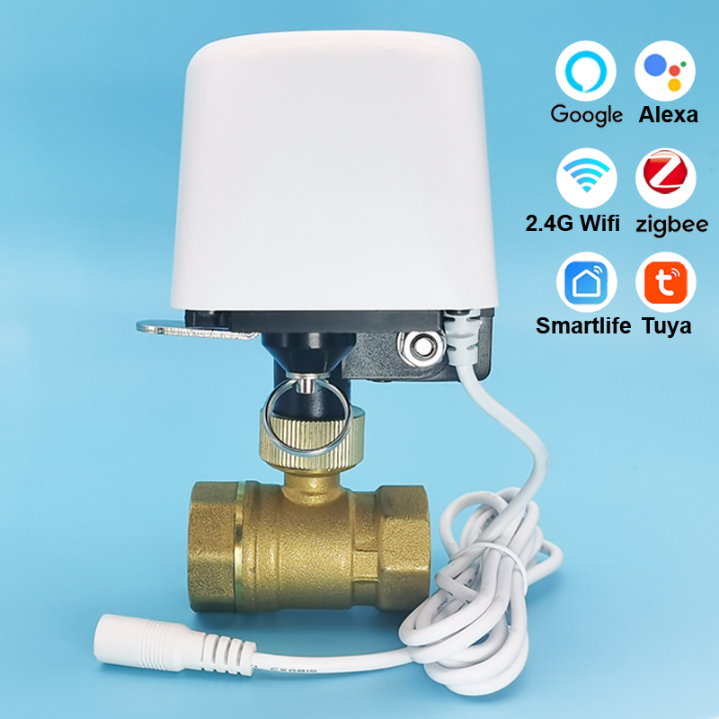 Home Assistant Tuya - Válvula de Agua Inteligente Tuya Zigbee