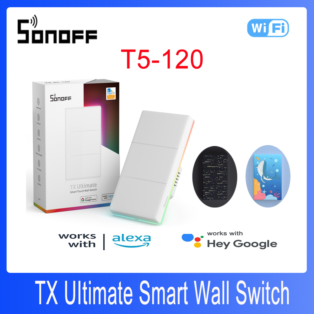 Sonoff - SONOFF-Interruptor de pared inteligente TX UItimate