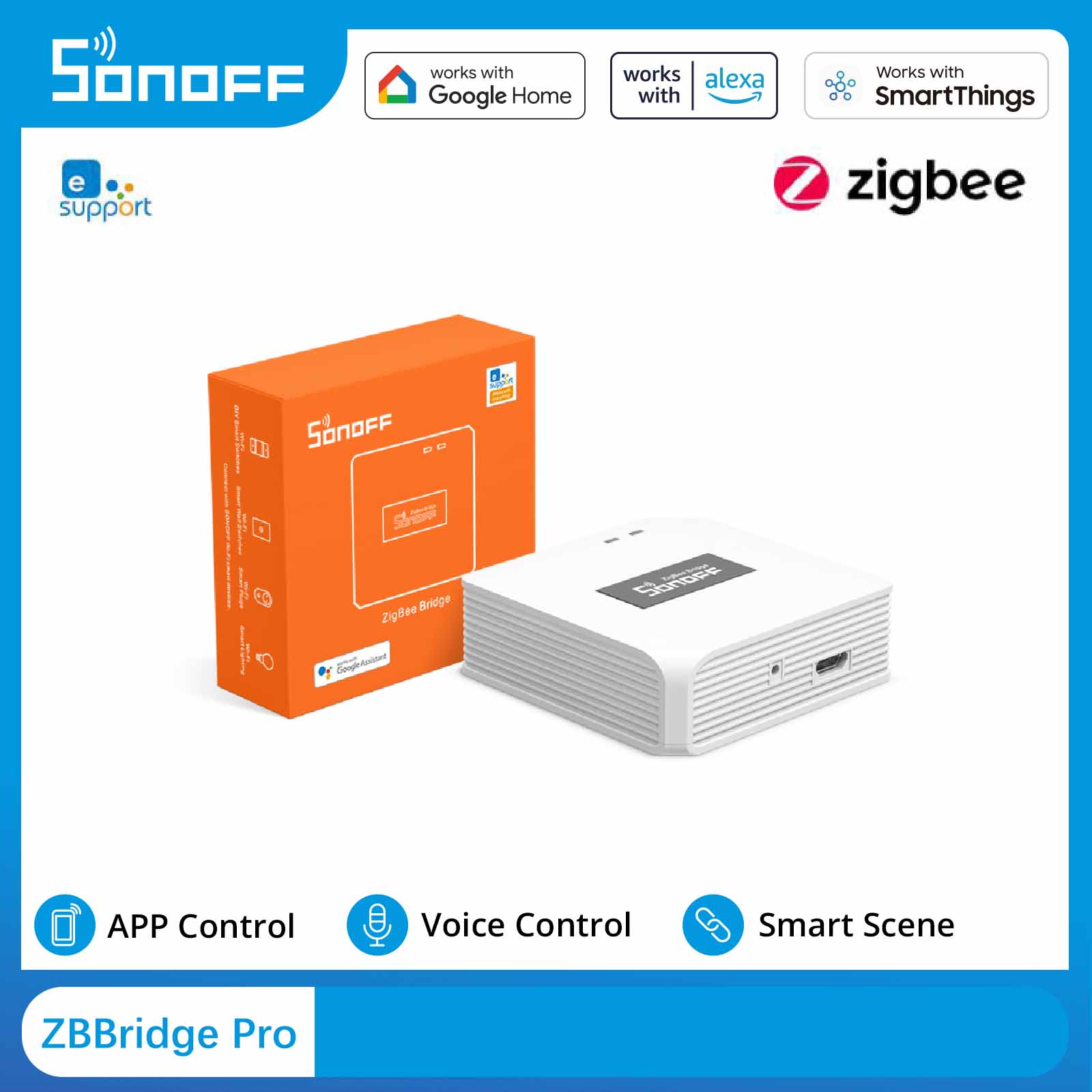 Sonoff - SONOFF ZBBridge-P, Gateway ZigBee, Conecta Dispositivos