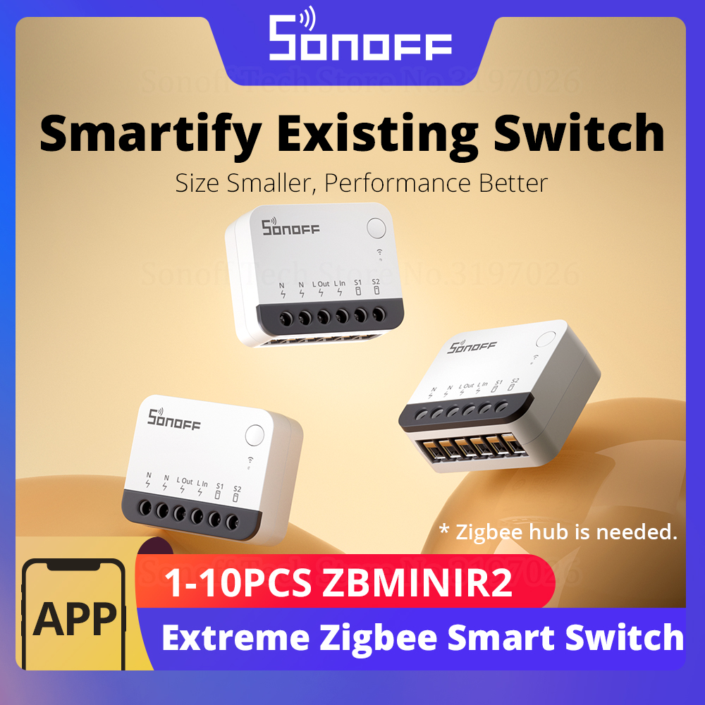 Interruptor Inteligente Zigbee - Sonoff reseña y precio