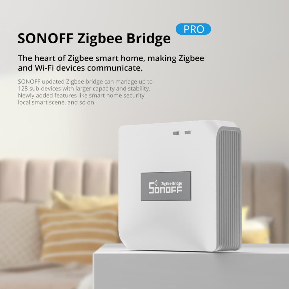 SONOFF Zigbee Bridge PRO ZBBri - Sonoff Mini R4 reseña y precio
