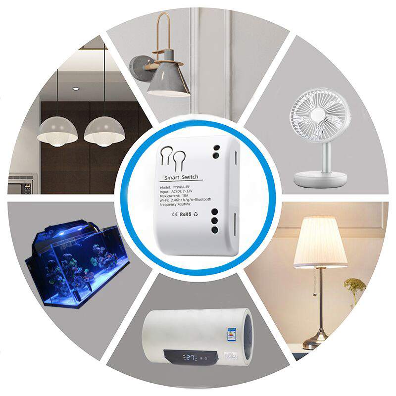 Interruptor de Relé Zigbee 7-3 - Tuya 4 Channel reseña y precio