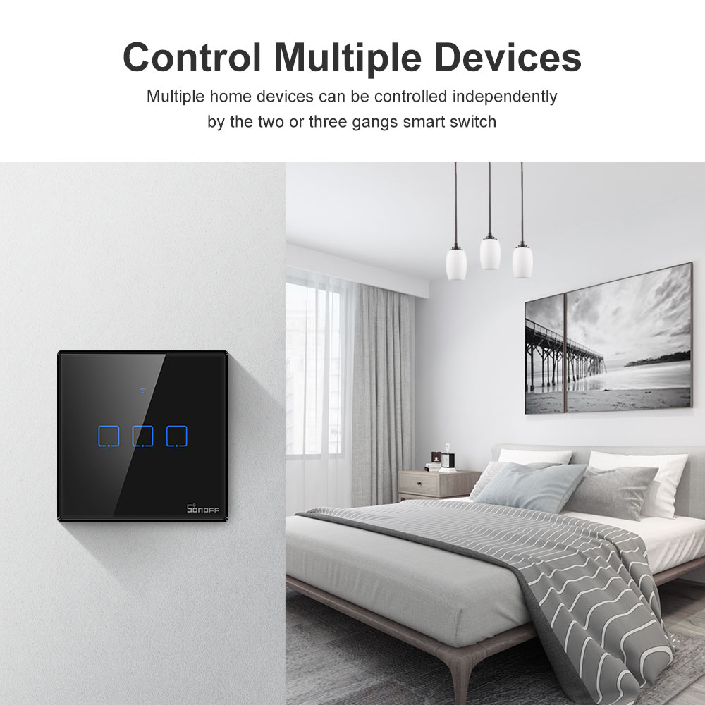SONOFF-Interruptor táctil de p - Sonoff Basic reseña y precio