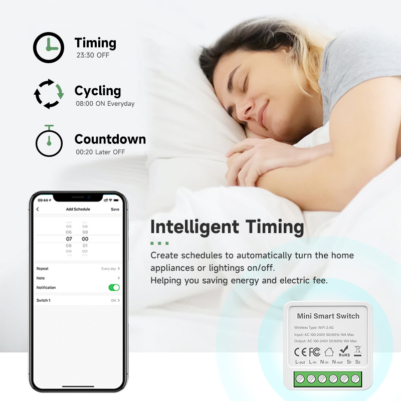 Módulo de Interruptor Intelige - Tuya 4 Channel reseña y precio