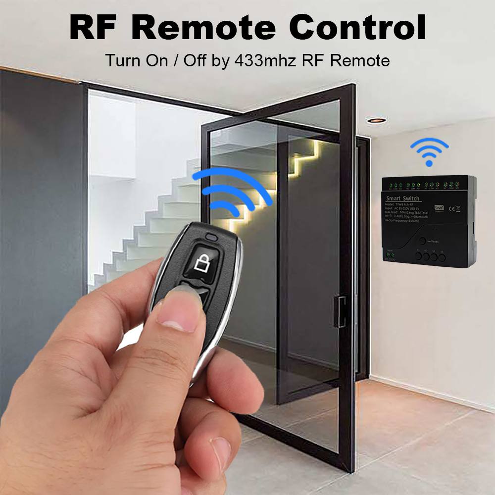 Nuevo Módulo de Relé WIFI Inte - Tuya 4 Channel reseña y precio