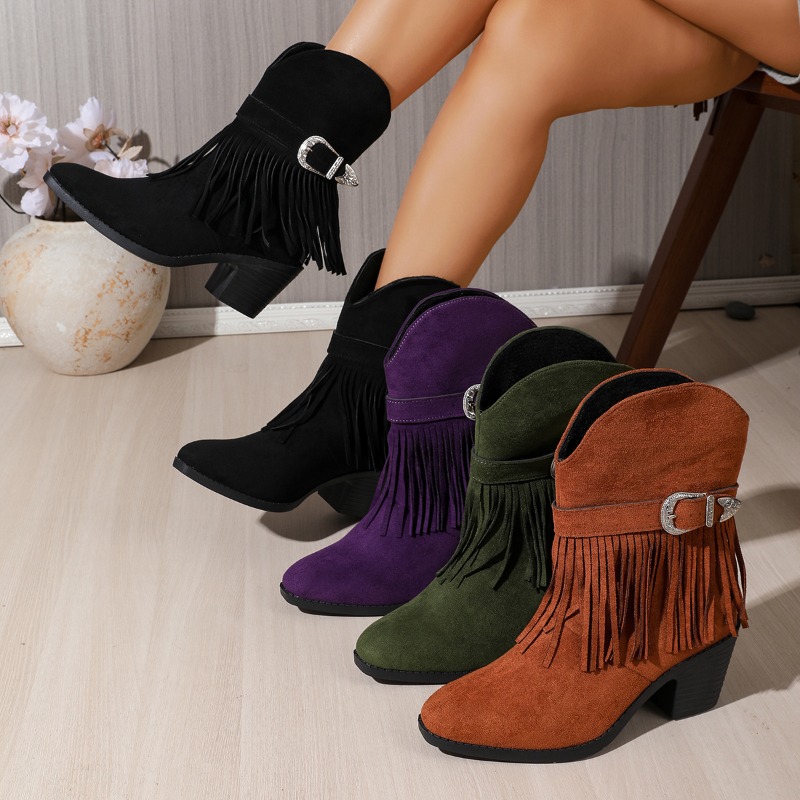 Botas de Mujer a Media Pantorr - Tasmota reseña y precio