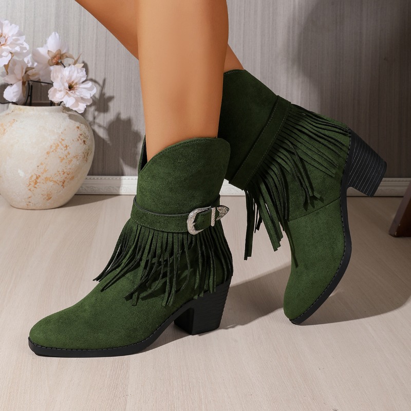 Botas de Mujer a Media Pantorr - Tasmota reseña y precio