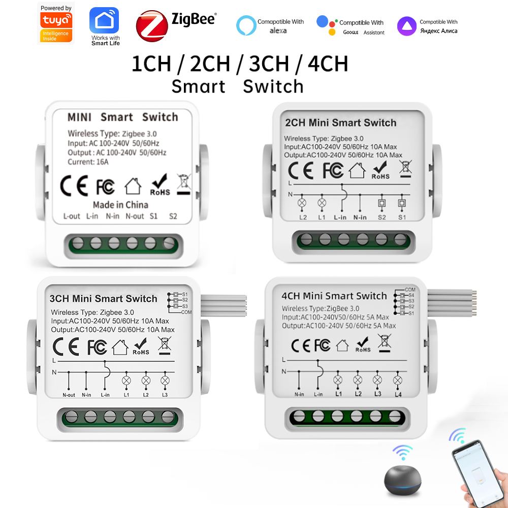 Interruptor Inteligente Tuya Z - Smart Relay Tuya reseña y precio