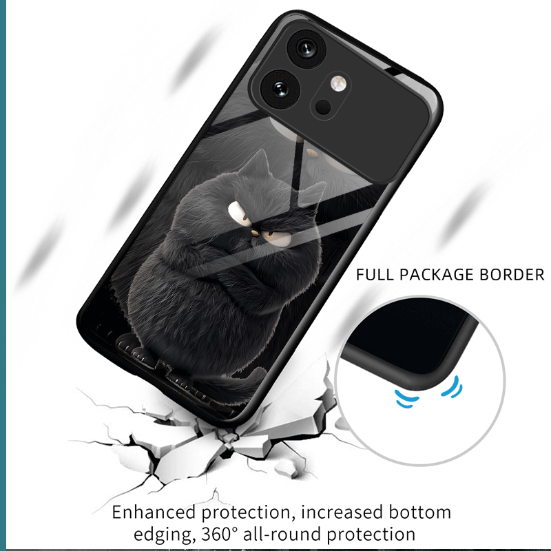 Funda de vidrio templado duro  - Shelly reseña y precio