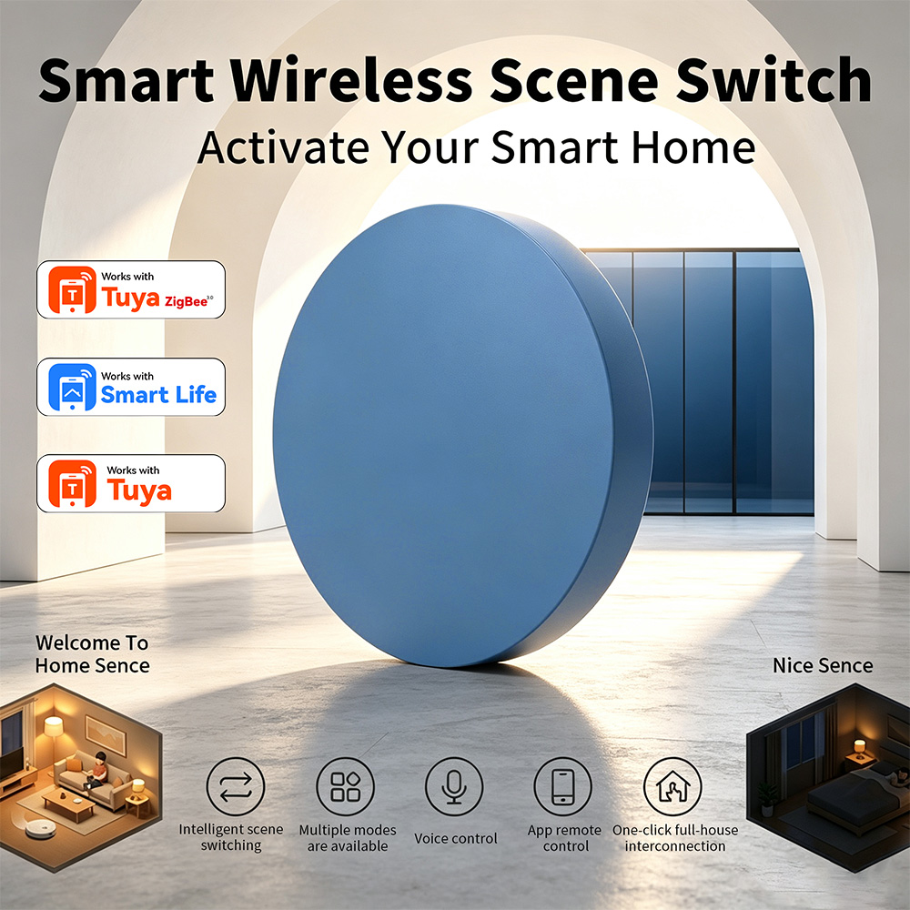 Botón de escena inteligente Zi - Smart Relay Tuya reseña y precio