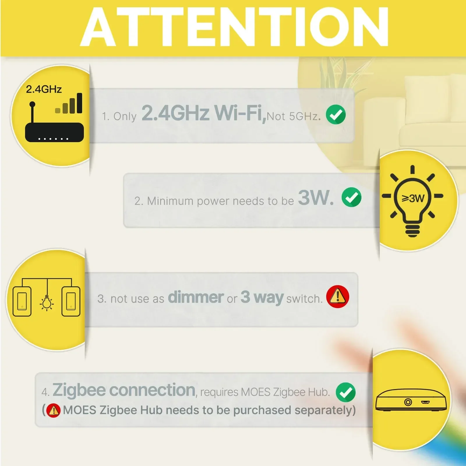 MOES Tuya ZigBee US interrupto - Smart Relay Tuya reseña y precio