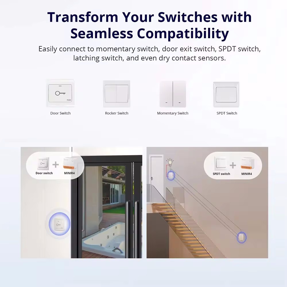 Interruptor Wifi Inteligente S - Sonoff Mini R4 reseña y precio